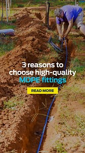 24 reactions | Looking for a smarter, tougher and more reliable way to connect MDPE pipes?  Underground installations demand fittings that can handle serious pressure - literally. Discover the three key benefits of using high-quality MDPE fittings engineered for strength, reliability, and long-term performance. From leak protection to durability that lasts, here’s why quality matters: https://bit.ly/3HCZ8js #plumbers #plumbinglife #plumbing | JG Speedfit | Facebook