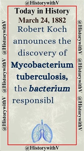 Today in History - March 24, 1882