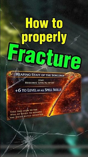 How to properly Fracture! #poe2 #poe #pathofexile2 #gaming #arpg