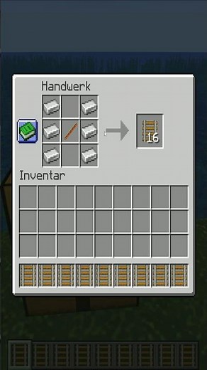 Minecraft Schiene Craften Tutorial