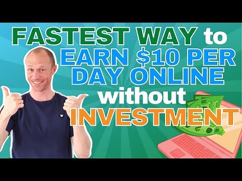 Fastest Way to Earn $10 per Day Online for Free - REALISTIC Method! (Results Not Guaranteed)