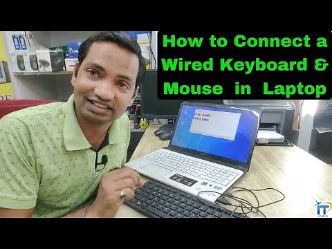 How to Connect a Wired Keyboard & Mouse to a Windows 10 Laptop | HP, Dell, Lenovo, Acer, Asus
