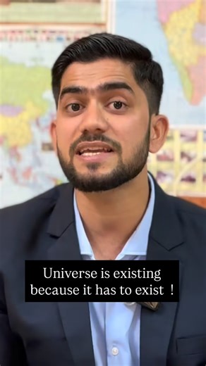 The Sensible Academy on Instagram: "The universe does not need a creator to exist because existence itself does not require intention or purpose. Many natural phenomena exist without design, and modern physics suggests that absolute nothingness may be impossible, making existence a natural state. Asking “why” the universe exists assumes it must have a reason, but nature often answers only “how,” not “why.” Even invoking a creator simply shifts the question to why that creator exists. The univers