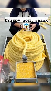 Crispy corn snack #corn #cornsnack #foodmachine #food | Shirley Chavez Mendoza