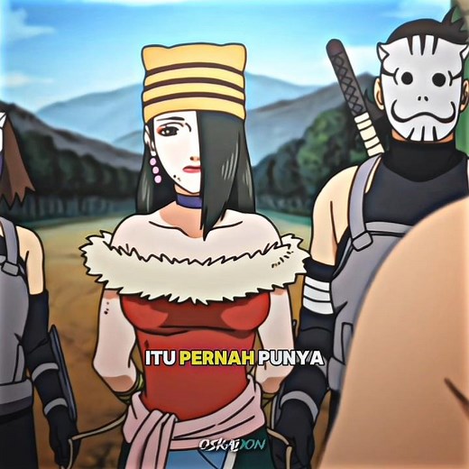 The love story of Kakashi and Hanare #naruto #anime #trend