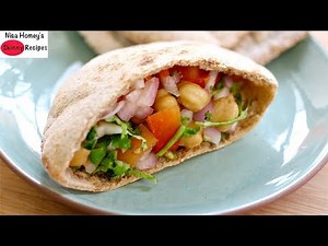 Healthy 5 Minute Whole Wheat Pita Bread Recipe - Oil Free Recipes For Weight Loss - Skinny Recipes