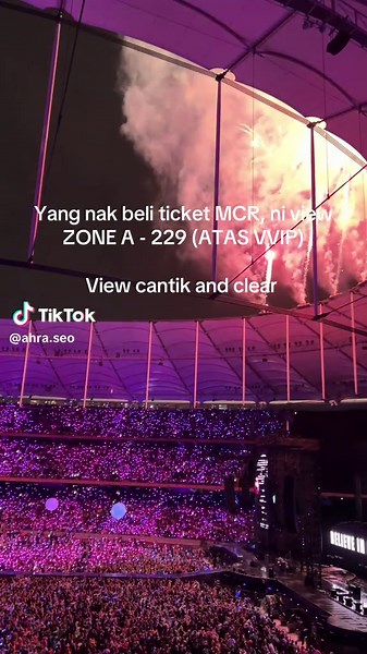 My Chemical Romance Concert Seat View in Malaysia