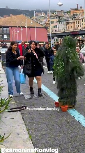 Women loud scream compilation 😅 #funny #funnyvideos #prank #fun #scary #bushmanprank | Zamonination1