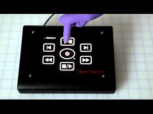 Capacitive Touch Lighted Panel with Indicator Lights