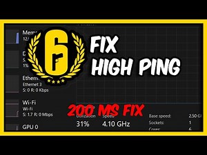 🛠️ Rainbow Six Siege High Ping | Fix This Issue With This Methods - Full Tutorial
