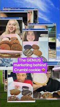 The GENIUS marketing behind Crumbl cookie.. #crumblcookies #businessgrowth #marketing