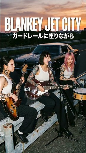 【BJC】イントロで鳥肌。ブランキー屈指の名曲「ガードレールに座りながら」🎸