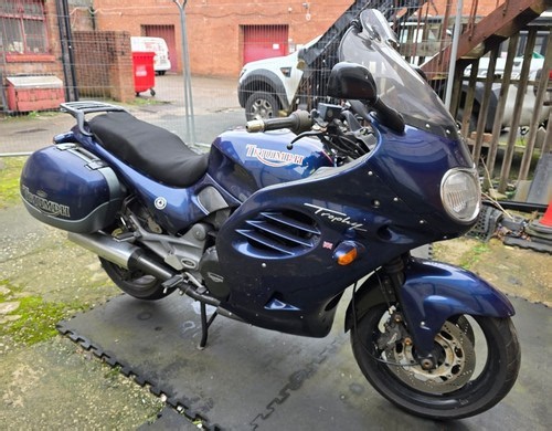 Triumph Trophy 900 Matching Luggage 1996 Great Project Very Low Start No Reserve | eBay UK