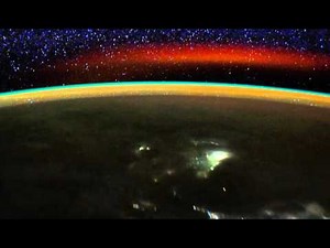 Time-Lapse View of Earth's Limb from the ISS