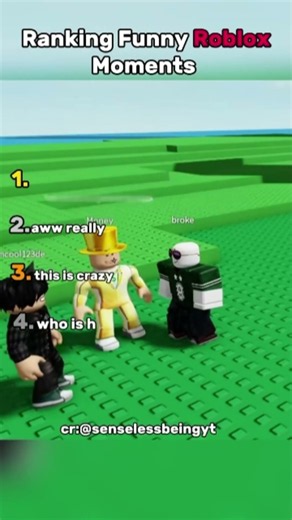 TOP 5 FUNNY MOMENTS #roblox #robloxshorts #games
