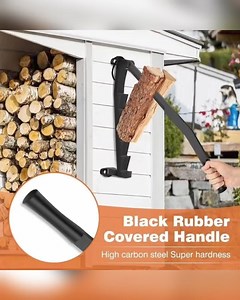 🪵Prepare firewood quickly and easily with iToolMax Wall Mounted Firewood Kindling Splitter!😎😎 🟢 Mounts easily on Walls, Posts or Trees 🟢 Perfect for Indoor & Outdoor use 🟢 Durable carbon steel material 🟢 Powerful & Efficient & Safe 🟢 Protect your back from injury 🔥Get ready to cozy up by the fire this winter! ❗️ 43% OFF TODAY ONLY-While Stocks Last - Buy Now To Enjoy FAST & FREE DELIVERY ❗️ | IToolMax