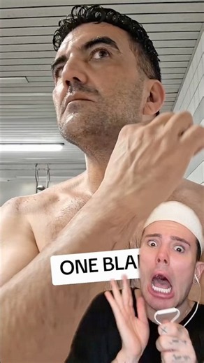 CRAZY SHAVING ROUTINE!😱 #shaving #shave #razor #beautytips #beautyhacks