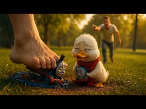 Misunderstood Duck Risked Everything to Rescue Thomas Train from a Giant Foot 🚂🦆