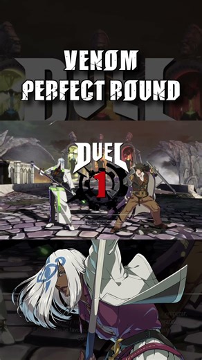 Venom Perfect Round #ggst #gaming #guiltygearstrive #highlevelgameplay