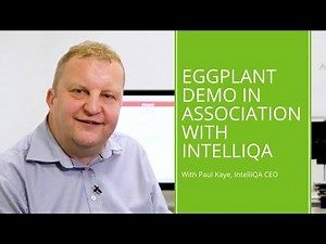 Eggplant Demo in Association with IntelliQA
