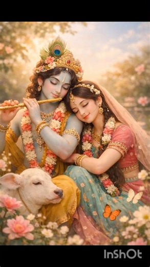 Radhe Krishna 💕 ☺️🥰💗🤗😘#hyperrealism #radheradhe #krishna #shorts #art #viral.