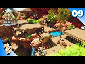 CONSTRUCTION D'UNE BASE BIEN ORGANISÉE ! EP9 - ARK SCORCHED EARTH FR -