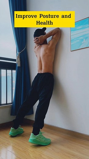 Wall-Based Shoulder Opening Exercises for Beginners 🏋️‍♀️💪 Achieve a Beautiful and Toned Body 💪 Don't forget to like and share! #ShoulderExpansion #ShoulderWorkout #HomeWorkout #UsingTheWall #DetailedGuide #HealthAndBeauty #reels2023 | Exercise Guide