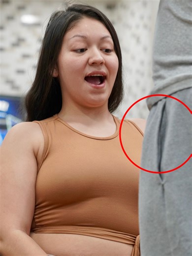 The way she looks at me 😍 #rizz #aura #aurafarming #fypシ゚viral #prank | aura farming