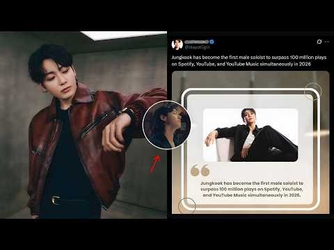 This Record Has Never Even Been Achieved by Hollywood Superstars — Jungkook Did It in 2026!