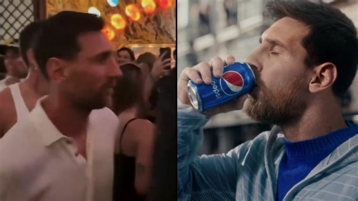 Messi revela su bebida alcohólica favorita y 'traiciona' a Pepsi