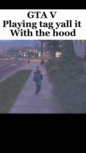 GTA V: Playing TAG with the hood!