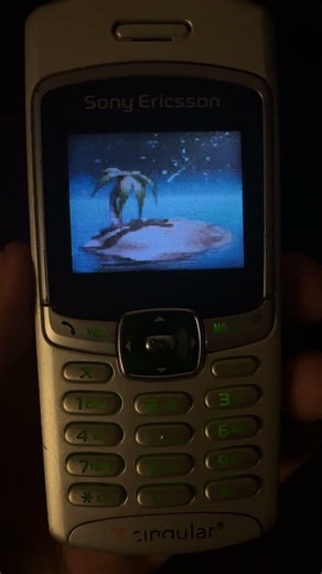Sony Ericsson T237 (Cingular) startup and shutdown