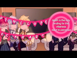 Death is the only Ending for the Villainess react Penelope||lazy||sorry if it’s not that good:)