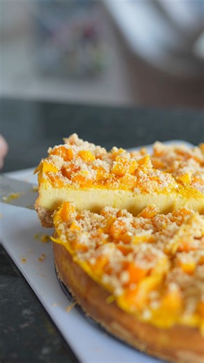Cheesecake de mango 🥭 La receta más deliciosa de la temporada #RecetaFacil #Mango #Cheesecake | Yarissa