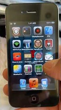 mint #iphone4 on #ios5 with #shsh #blobs & officially purchased tweaks on #cydia #shorts #activator