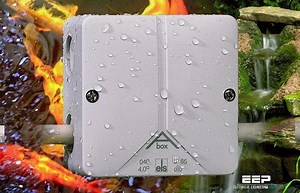 Enclosure protection against ingress of solid objects and liquids