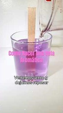 Como hacer una vela aromática: te enseño en 5 pasos #velasaromaticas #velas