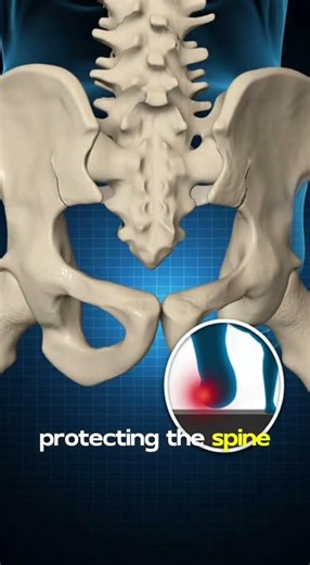 Coccyx Fracture Explained | Tailbone Injury, Symptoms, and Healing #anatomy #shorts