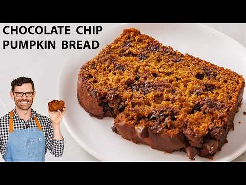 Amazing Chocolate Chip Pumpkin Bread Recipe