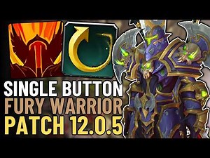 One Button Fury Warrior Guide | SBA DPS Build for WoW Midnight