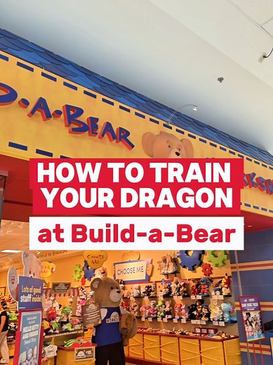 How to Train Your Dragon is officially at Build-a-Bear! There are 2 brand new Toothless stuffed, one that's 2 foot tall! The larger one costs $128 and takes 30 min to stuff. The smaller rings in at $38. Grab them for the live action release this weekend! @Universal Pictures @Build-A-Bear #buildabear #universalstudios #universalpictures #toothless #httyd #howtotrainyourdragon #liveaction #new #newrelease #remake #stuffedanimals #dragons #universalorlando #movies #CapCut