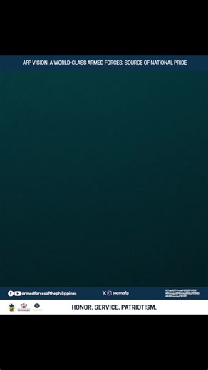 Team AFP on Instagram: "MATATAG NA SANDATAHANG LAKAS, SANDIGAN NG BAGONG PILIPINAS | For 90 years, the Armed Forces of the Philippines has stood as your shield, but it is your unwavering trust that has truly been our strength. As we celebrate this milestone anniversary, we look back not just on nine decades of transformation and modernized defense, but on a lifetime of shared sacrifices and victories with the Filipino people. With deep gratitude, we renew our vow to remain professional and disci