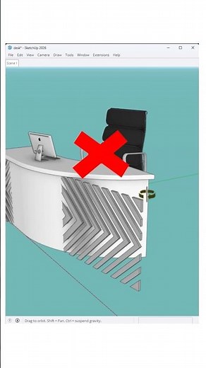 SketchUp → AI Render in minutes ⚡See how a simple 3D model turns into a clean, realistic