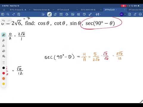 AP PreCal 5.2 Notes Part 2
