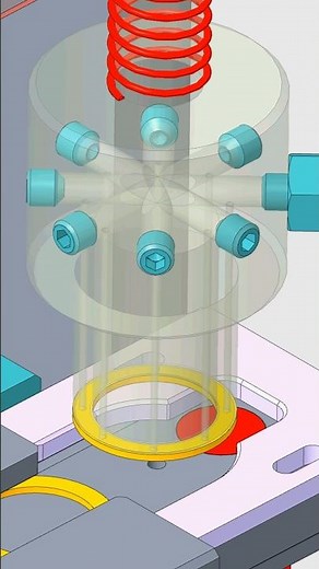 Custom Vacuum Gripper #mechanism #machine #automation