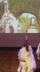 Sarah & Hoggle inside the Labyrinth Shadowcast - The Goblin King Players