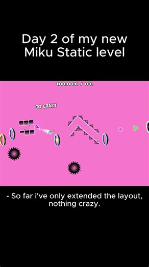 Miku Static Geometry dash level 2