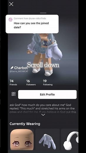How to find your join date on roblox|Tutorial #roblox #shorts #roblox #fyp #viralshorts