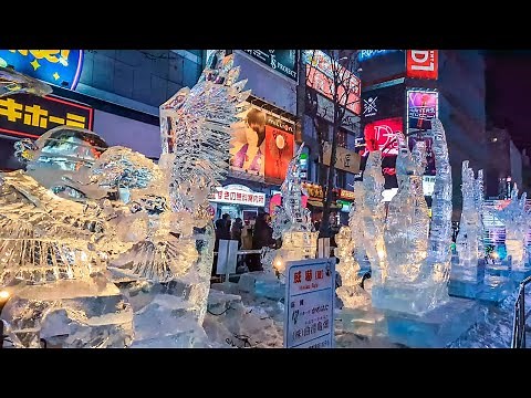 Susukino, Sapporo Snow Festival, Hokkaido, Japan