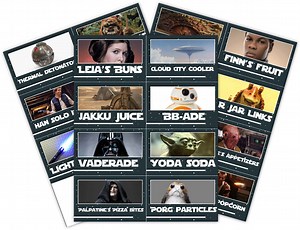 21 Yoda-riffic Star Wars party food labels (free)